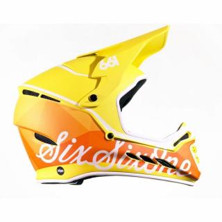 661 RESET kask full face żółty XL