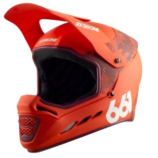 661 RESET MIPS kask full face pomarańczowy S