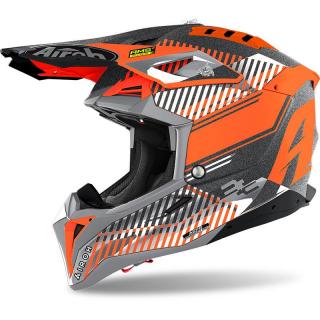 AIROH AVIATOR 3 ORANGE CHROME kask M