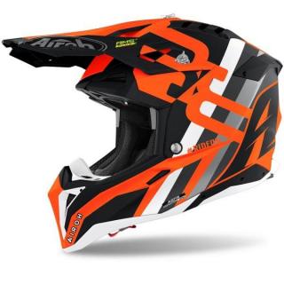 AIROH AVIATOR 3 RAINBOW ORANGE kask pomarńczowy XL