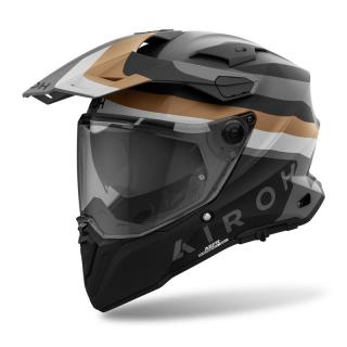 AIROH COMMANDER 2 DOOM GOLD MATT kask dual XL