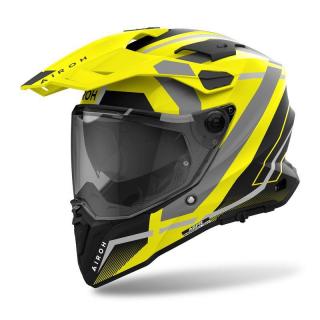 AIROH COMMANDER 2 MAVICK YELLOW MATT kask dual S