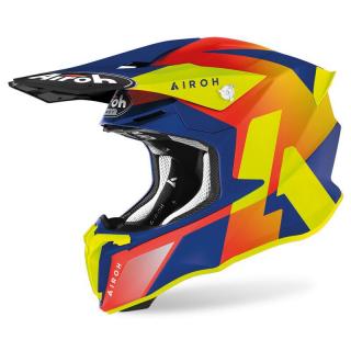 AIROH TWIST 2.0 LIFT AZURE MATT kask kolorowy