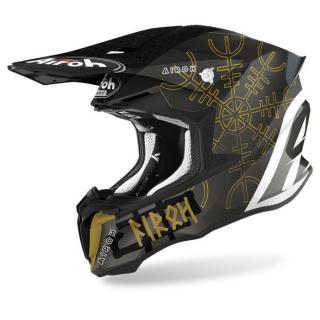 AIROH TWIST 2.0 SWORD kask czarno-złoty L