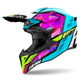 AIROH WRAAAP DIAMOND GLOSS kask M