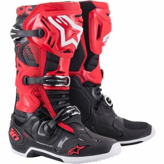 ALPINESTARS TECH 10 buty czerwono-czarne 12/47