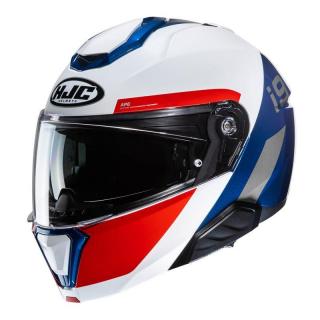 HJC I91 BINA kask szczękowy biało-niebieski XL