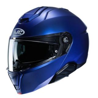HJC I91 SEMI FLAT METALLIC BLUE kask szczękowy M