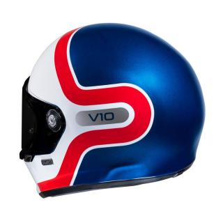 HJC V10 GRAPE kask integralny nieb-czerw-biały M
