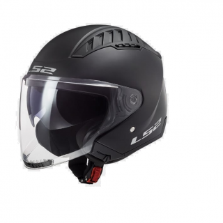 LS2 COPTER II kask otwarty czarny mat