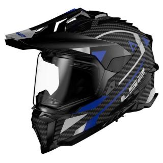 LS2 EXPLORER MX701 ADVENTURE BLUE kask dual XL