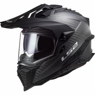 LS2 EXPLORER MX701 C SOLID CARBON kask dual XL