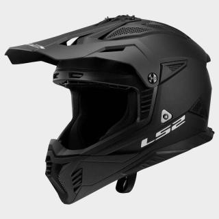 LS2 FAST II MX708 kask czarny mat XS