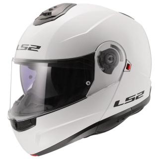 LS2 FF908 STROBE II kask szczękowy biały