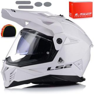 LS2 MX702 PIONEER II kask dual biały