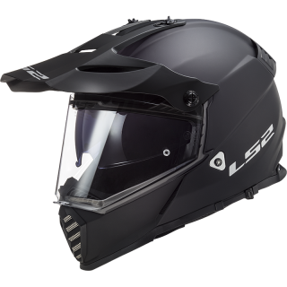 LS2 PIONEER EVO MX436 kask dual czarny mat