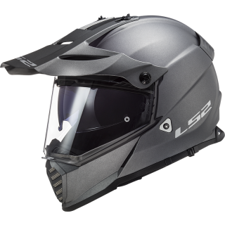 LS2 PIONEER EVO MX436 kask dual szary L