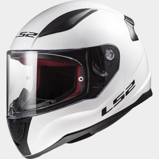 LS2 RAPID kask integralny biały perłowy