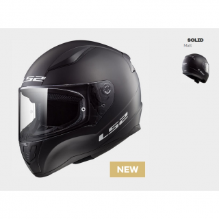 LS2 RAPID MINI kask integr dla dzieci czarny mat