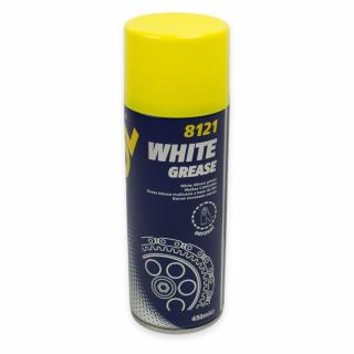MANNOL WHITE GREASE smar do łańcucha spray 450 ml