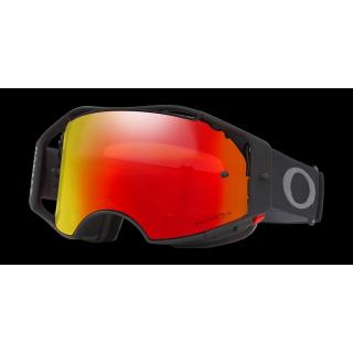 OAKLEY AIRBRAKE MTB PRIZM RED MIRROR gogle czarne