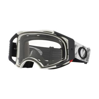 OAKLEY AIRBRAKE MX gogle biało-czarne