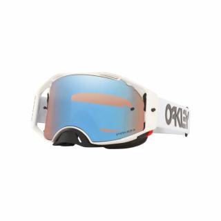 OAKLEY AIRBRAKE MX PRIZM Factory Pilot gogle białe