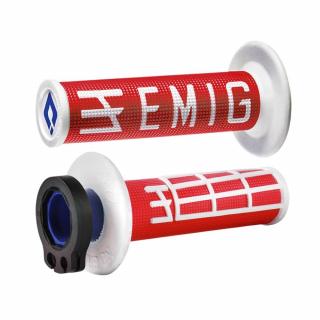 ODI EMIG V2 manetki skręcane z rollgazem czerwone