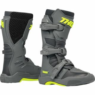 THOR BLITZ XR buty dziecięce szare-fluo