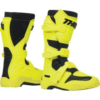 THOR BLITZ XR buty dziecięce żółte-fluo 3/34