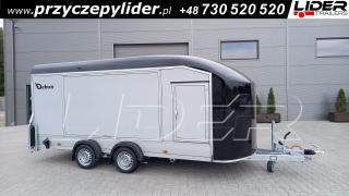 DB-100C furgon 497x202x206cm, Cheval Liberte C1000 Roadster Debon, do przewozu aut, 2x drzwi boczne, 2x klapa, DMC 2700 - 3500kg