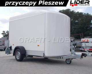 DB-17B przyczepa 300x150x190cm, Fourgon C300 PPL, do motocykli, Debon - Cheval Liberte, DMC 750-1300kg