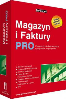 Magazyn i Faktury PRO -  dGCS Biznesmen Program 1 stanowisko 18mc