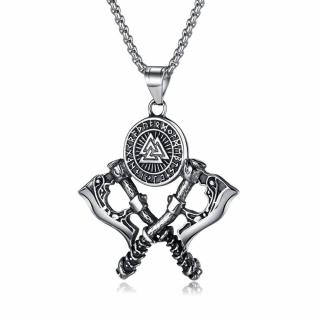 Zawieszka Nordycka z Toporami, Valknut Runy The Vikings