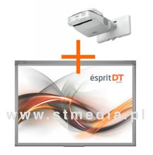 Zestaw: Tablica interaktywna ESPRIT MT Pro + Projektor ultrakrótkoogniskowy Epson EB-685 W