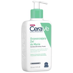 CeraVe oczyszczający żel do mycia skóra tłusta 236 ml