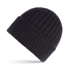 Czapka beanie męska zimowa szara ciepła Paolo Peruzzi BR-02-GR