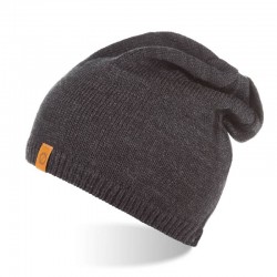 Czapka zimowa beanie z polarem ciepła CZ2-DGR