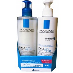 LA ROCHE LIPIKAR zestaw na prezent BALSAM 400ml +SYNDET DO MYCIA 400ml