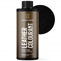 Leather Expert Colourant - Czarna farba do skóry naturalnej i do ekoskóry 500 ml LE-06-500C001