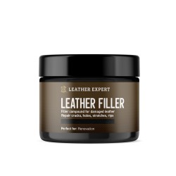 Leather Filler – szpachla do skóry w kolorze czarnym 25 ml Leather Expert LE-10-FB25