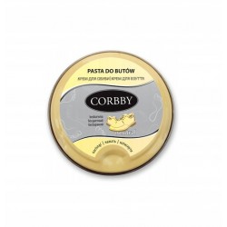 Pasta do butów neutralna Shoe Polish Corbby