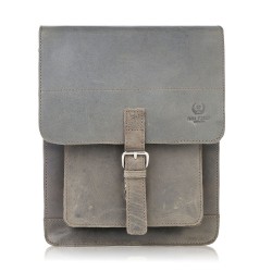 Torba męska listonoszka skórzana na ramię vintage Paolo Peruzzi T-91-GRE