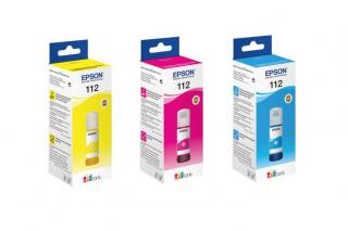 Epson 112 C C13T06C24A EcoTank tusz cyan oryginalny