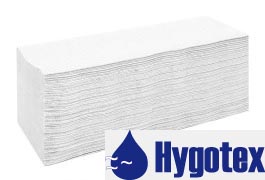 Jednorazowy ręcznik papierowy ZZ 1w 20x200 listków biały Hurt Hygotex jednorazowy ręcznik papierowy ZZ 4000 listków