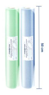 Medprox Eco jednorazowe prześcieradło podkład medyczny 2w 50cm x 50m  ZIELONY / NIEBIESKI Medprox Eco jednorazowy podkład medyczny w rolce 100% celulozy 2w 2 kolory