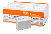 SavePlus jednorazowy ręcznik papierowy Interfold 22x32cm 2w 20x150 listków biały Hurt - SavePlus jednorazowy ręcznik papierowy Interfold 22x32cm 2w biały