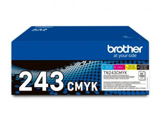 Oryginalne tonery Brother DCP-L3510 HL-L3210 MFC-L3710 CMYK (TN-243CMYK) 1000 stron, 4 szt