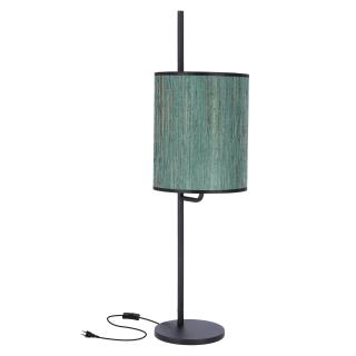 Bendi lampa stołowa czarny 1x40W E27 abażur zielony, czarny + zielony