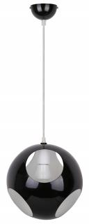 Bolla zwis 1x60W E27 25 cm czarny